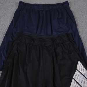 LOT OF 2 Nike Shorts Mens Large Dri-Fit Graphic Training Basketball Athletic